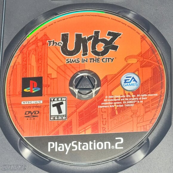 The Urbz Sims In The City Playstation 2 PS2 complete cib video game - Picture 3 of 5